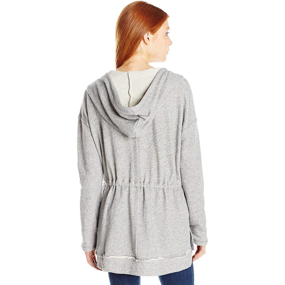 BILLABONG Shed Light HOODIE Women's Sz S Full-Zip Hooded Sweatshirt JACKET - Picture 2 of 7